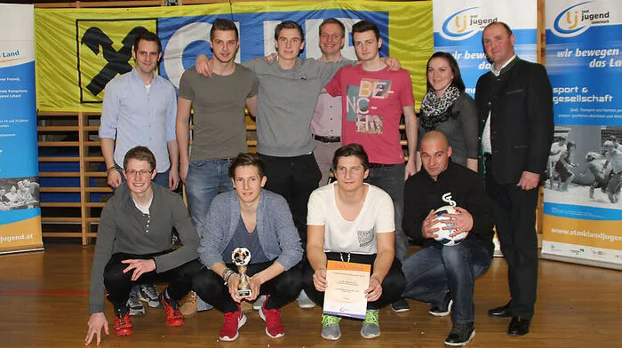 Zweiter Platz für die Landjugend St. Martin im Sulmtal beim Landeshallenfußballturnier
