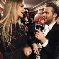 Martin Krachler mit Fotomodell Elle Macpherson