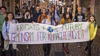 Auch in Graz streiken junge Menschen für das Klima