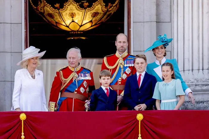 Prinz George mit seiner Familie bei der Trooping the Colour-Parade 2025