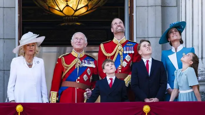 Die royale Familie bei Prachtwetter in London!