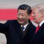 Xi Jinping und Donald Trump bei einem Treffen im November 2017 
