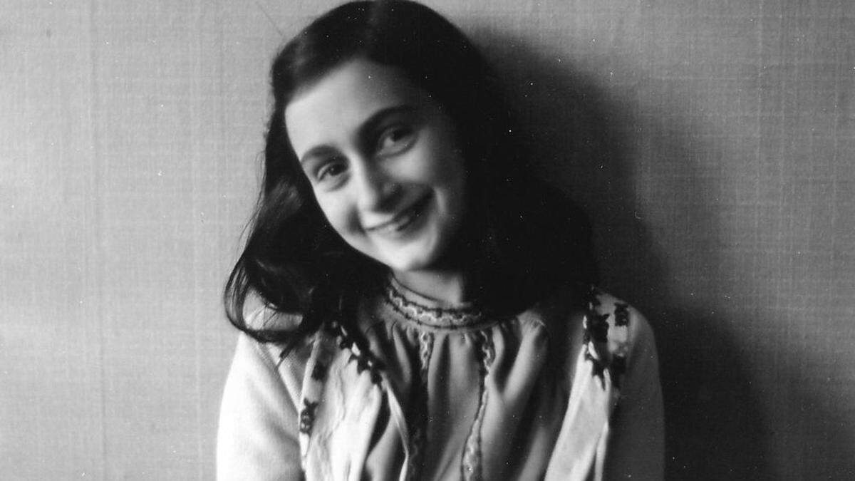 Anne Frank in einer Aufnahme von 1941, dessen Original in dem in ihr gewidmeten Museum in Amsterdam aufbewahrt wird.