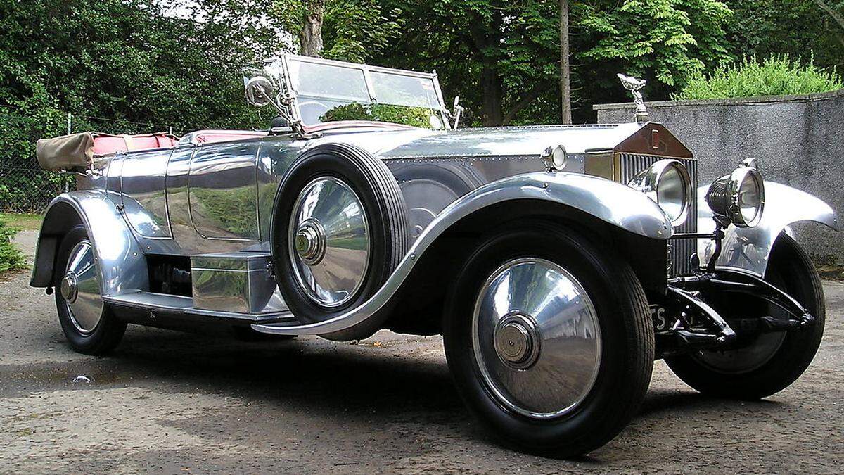 Edelware aus dem Hause Rolls-Royce: der "Silver Ghost", nachdem nun auch ein Film benannt wird