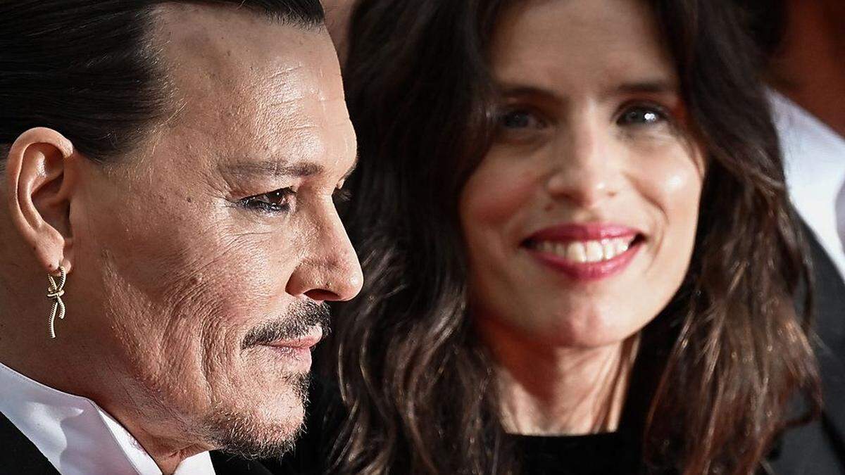 Heftig akklamiert in Cannes: Johnny Depp und Filmemacherin Maiwenn 