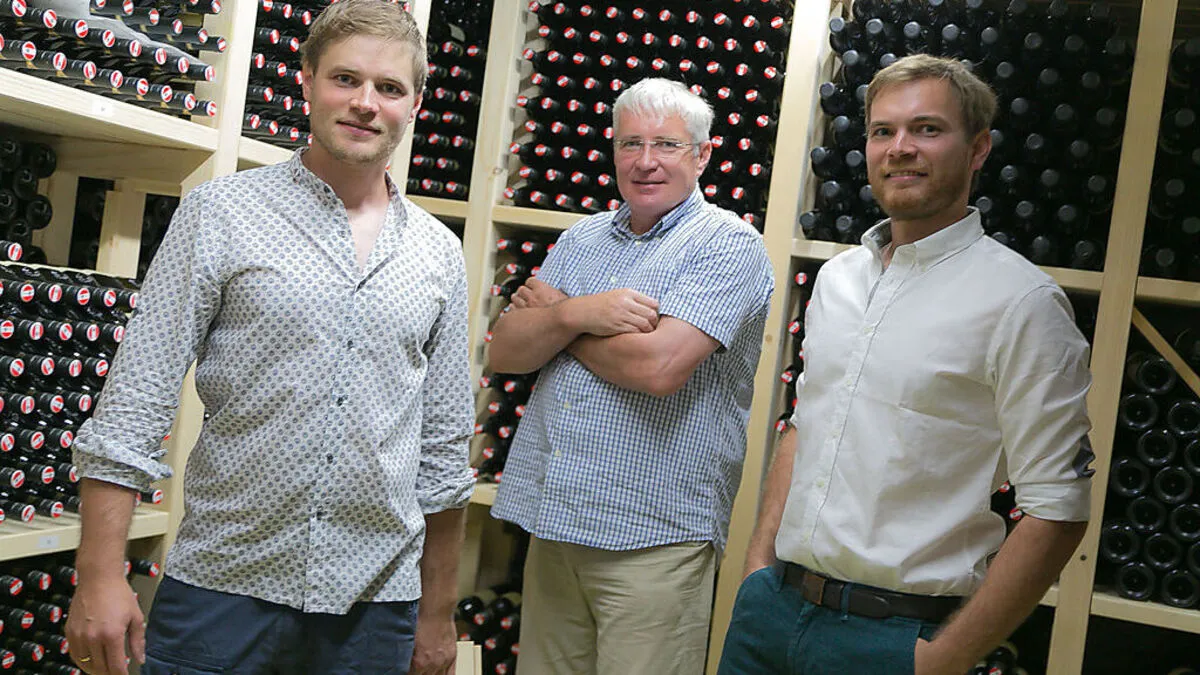 Johannes, Alois und Michael Gross