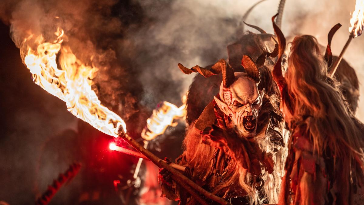 Ein Jugendlicher aus Klagenfurt wollte sich wohl für einen Krampuslauf eindecken