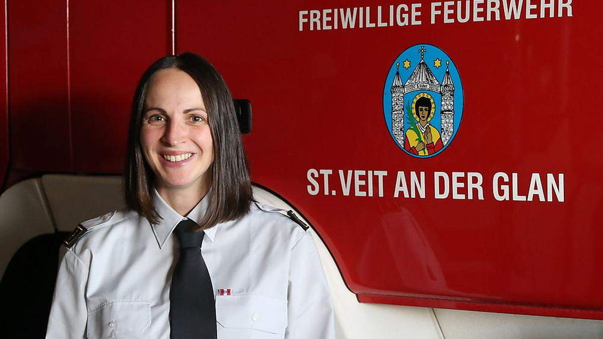 Petra Tomaschitz übernimmt gerne die Funktion der Feuerwehrärztin in St. Veit 