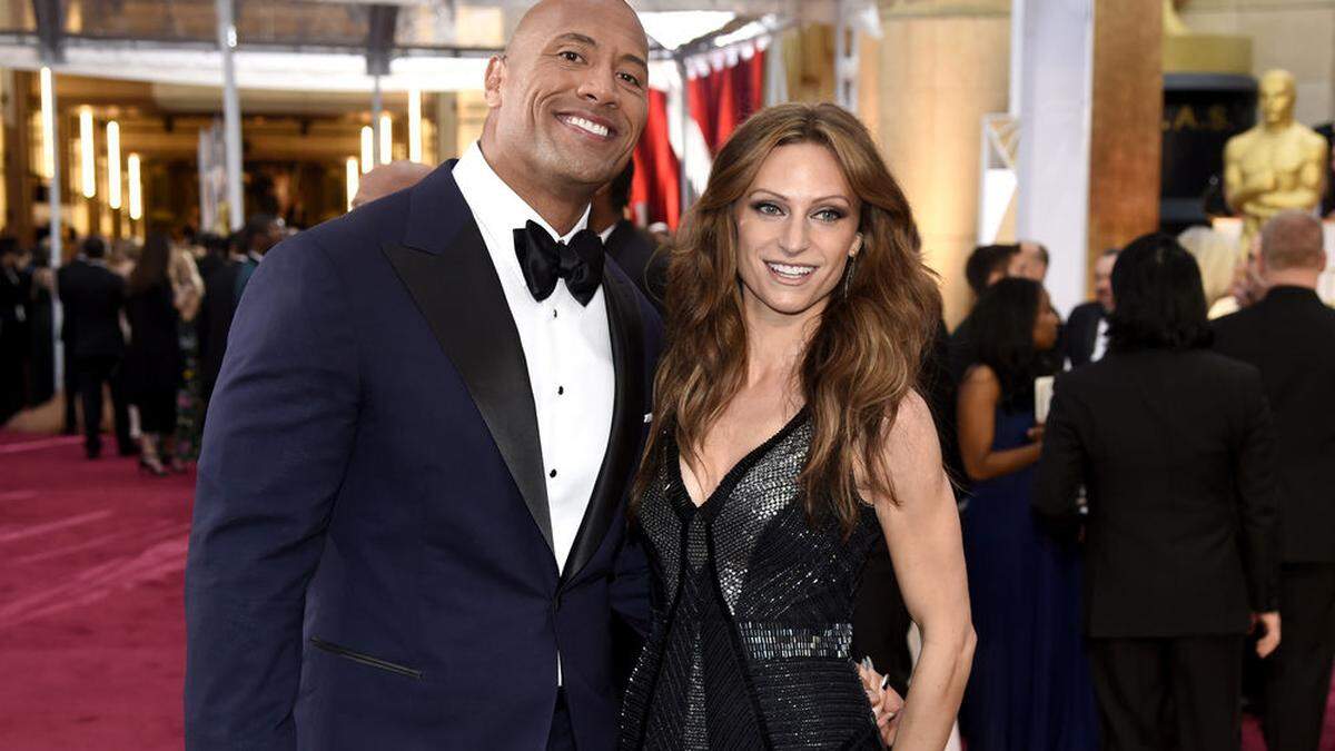 Sind jetzt auch Eheleute: Dwayne Johnson und Lauren Hashian