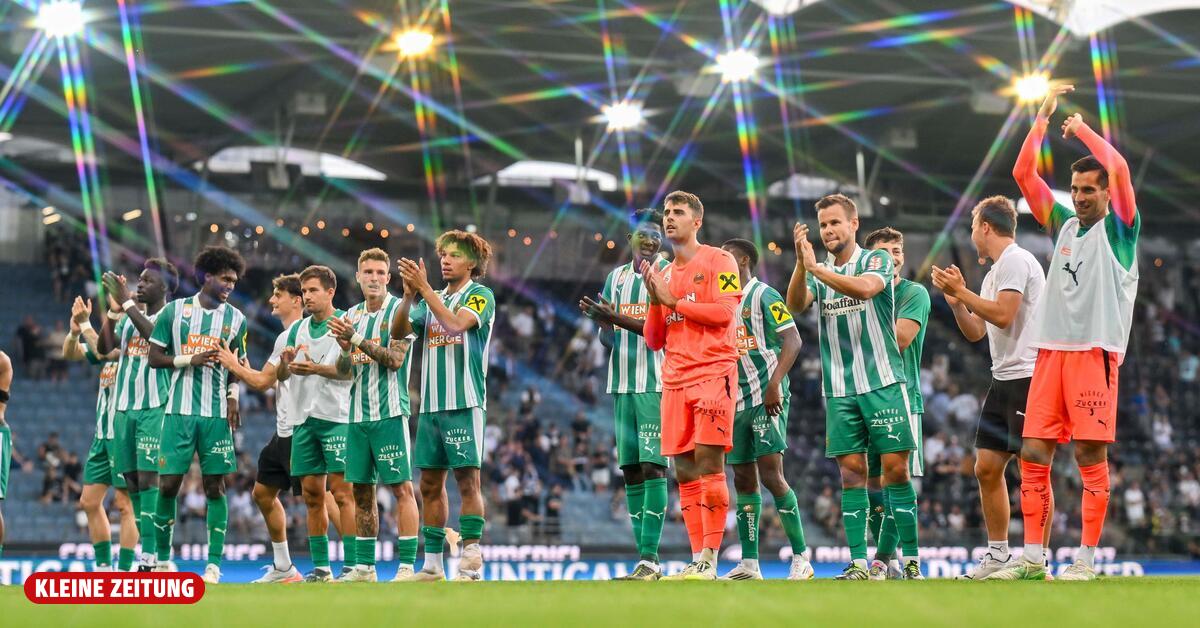 Vor dem Duell gegen Sturm: Nach der Euphorie stand Rapid vor einer Flaute