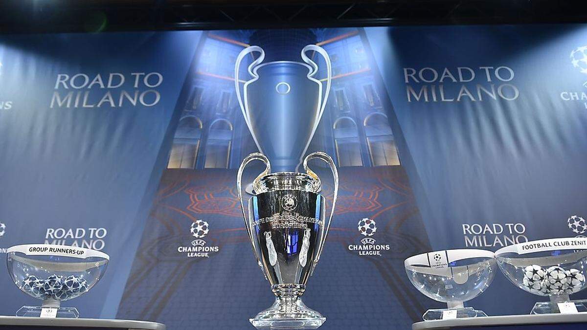 Die Achtefinalduelle in der Champions League stehen fest