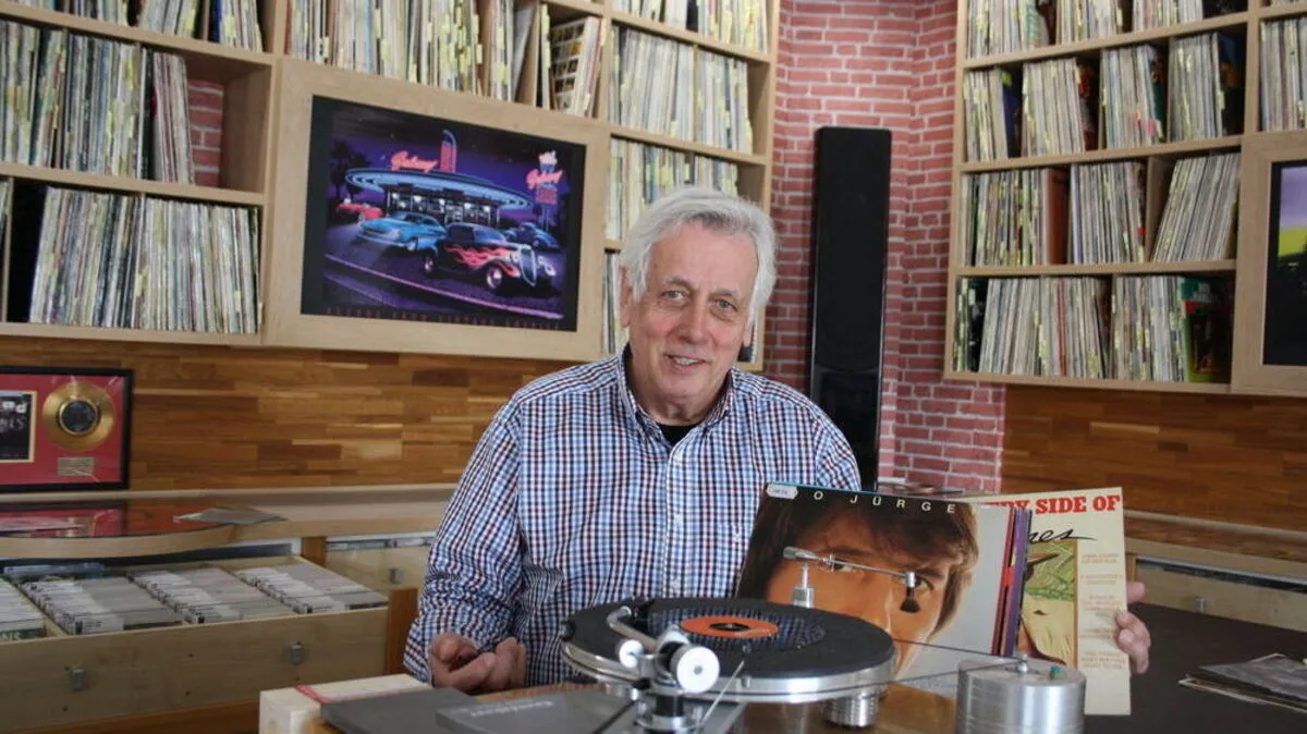 Plattenliebhaber Walter Fauth