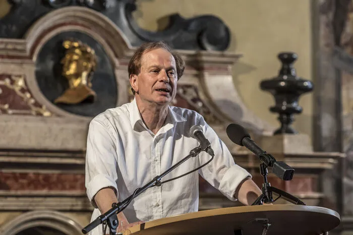 Schriftsteller Josef Winkler sorgte mit seiner Rede für Aufregung bei den Freiheitlichen.