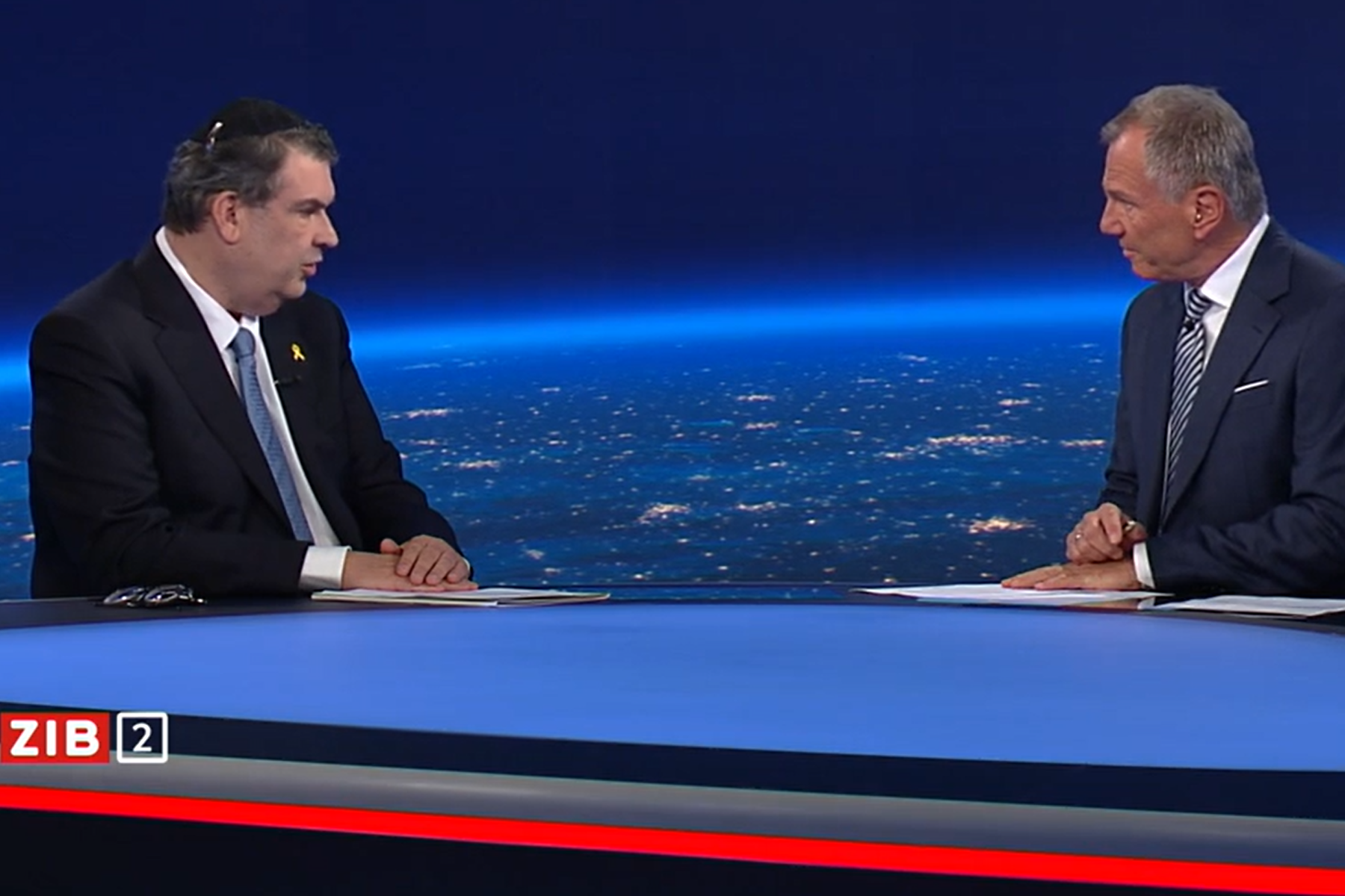 Oskar Deutsch v ZiB2 kritičen do pritiska na Izrael in porasta antisemitizma