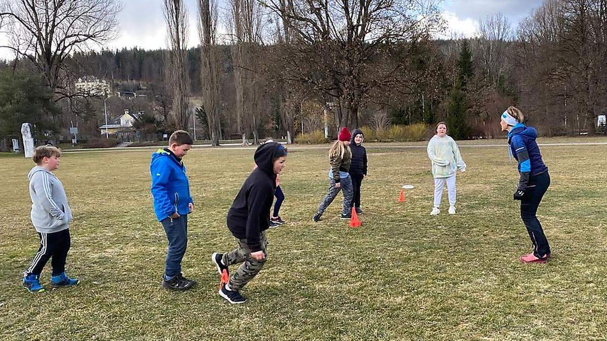 Spaß an der Bewegung steht beim Projekt &quot;Down & Up&quot; im Vordergrund 