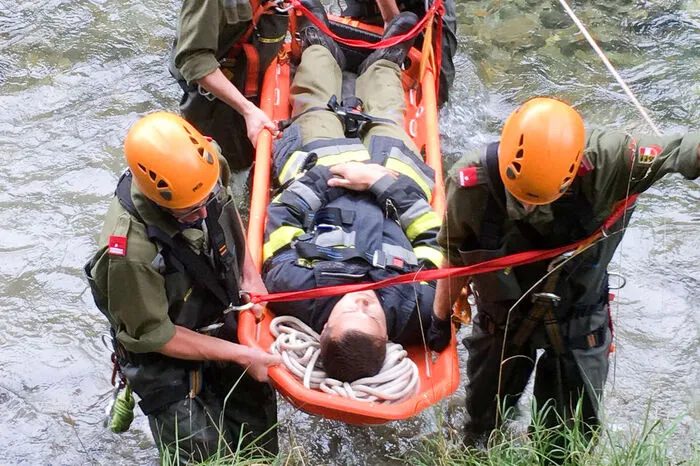 65 Feuerwehrmänner und -frauen waren an der Katastrophenübung am Wochenende beteiligt.