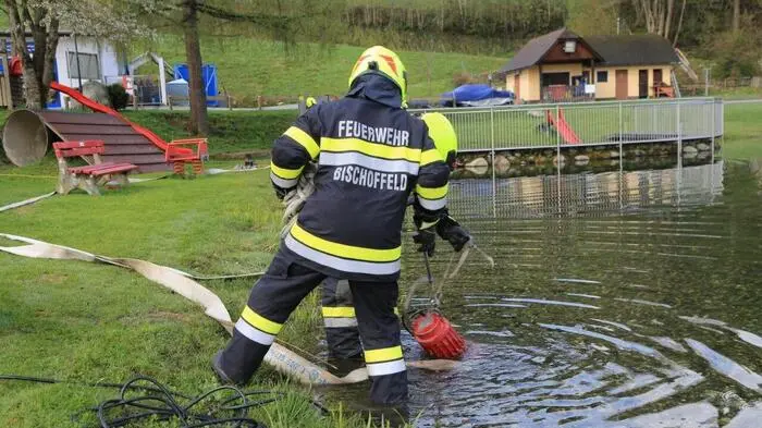 Die einzelnen Szenarien der Übung wurden in der Gemeinde Gaal durchgeführt.