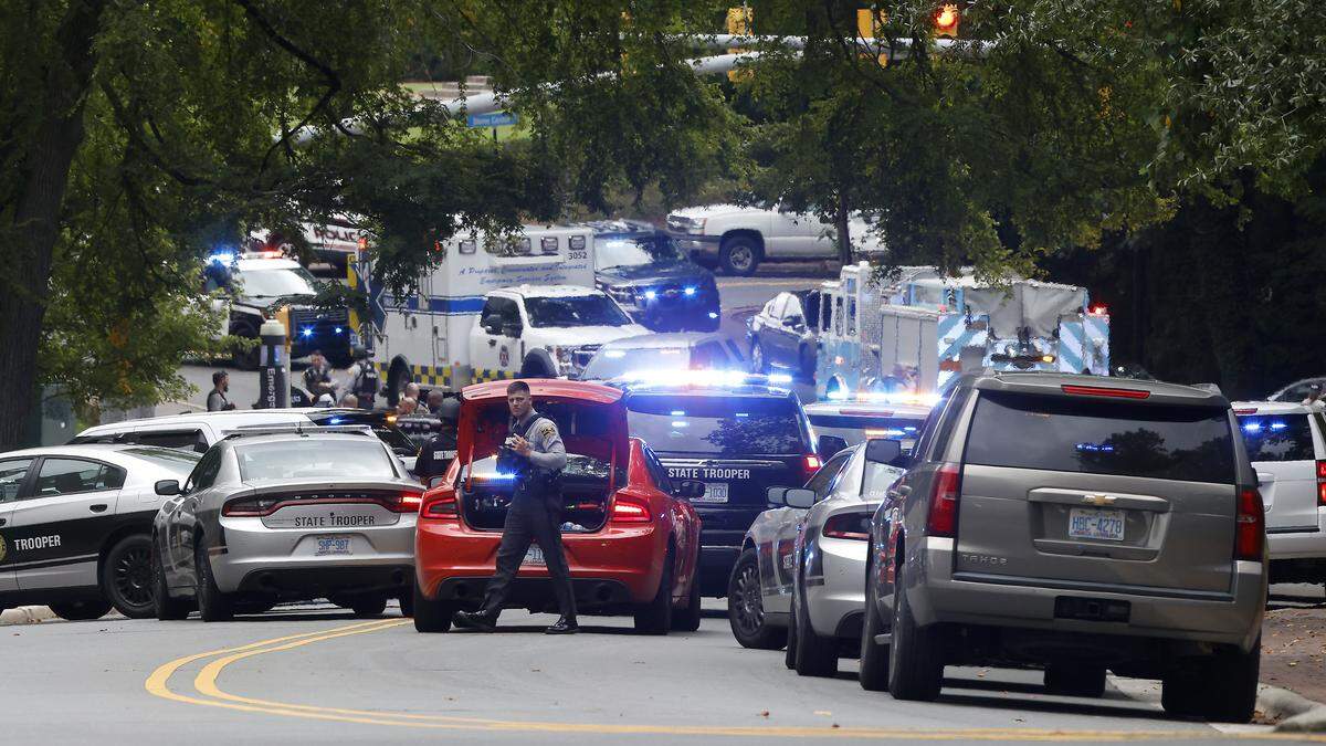 Ein Schütze eröffnete auf einem Uni-Campus in North Carolina das Feuer und tötete eine Person