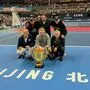 Das Team von Dominic Thiem feierte den Titel in Peking: Manager Straka, Vater Wolfgang, Trainer Massu und Physiotherapeut Stober