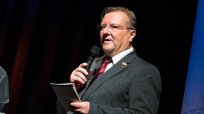Rotary Gleisdorf-Präsident Robert Zach begrüßte das Publikum.