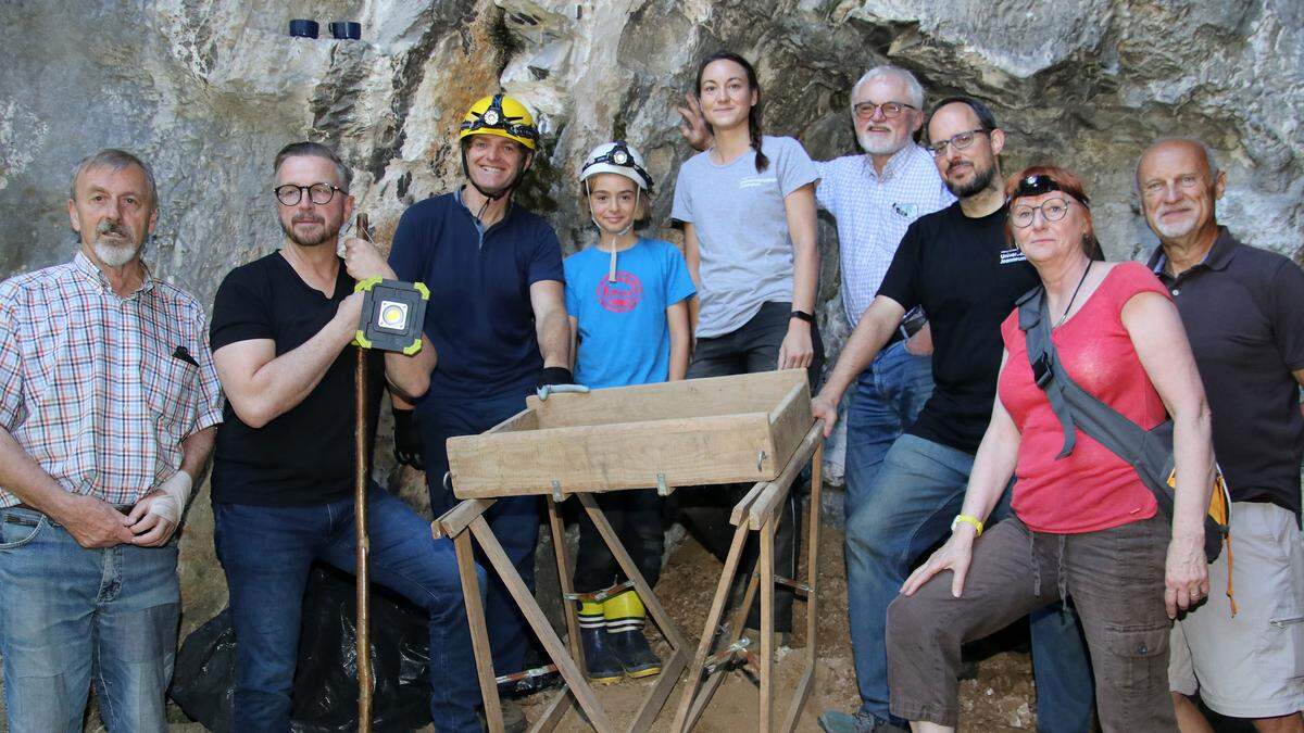 Derzeit finden Forschungsarbeiten im Heidentempel von Köflach statt