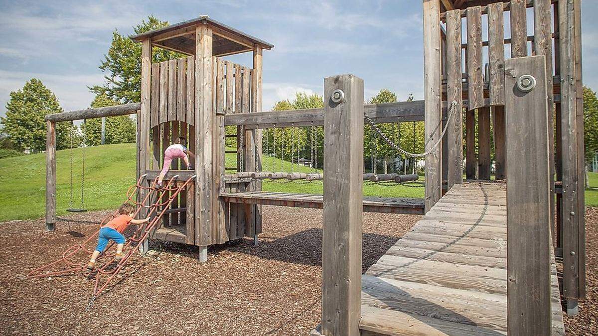 Der Spielplatz in Welzenegg ist wieder geöffnet. 