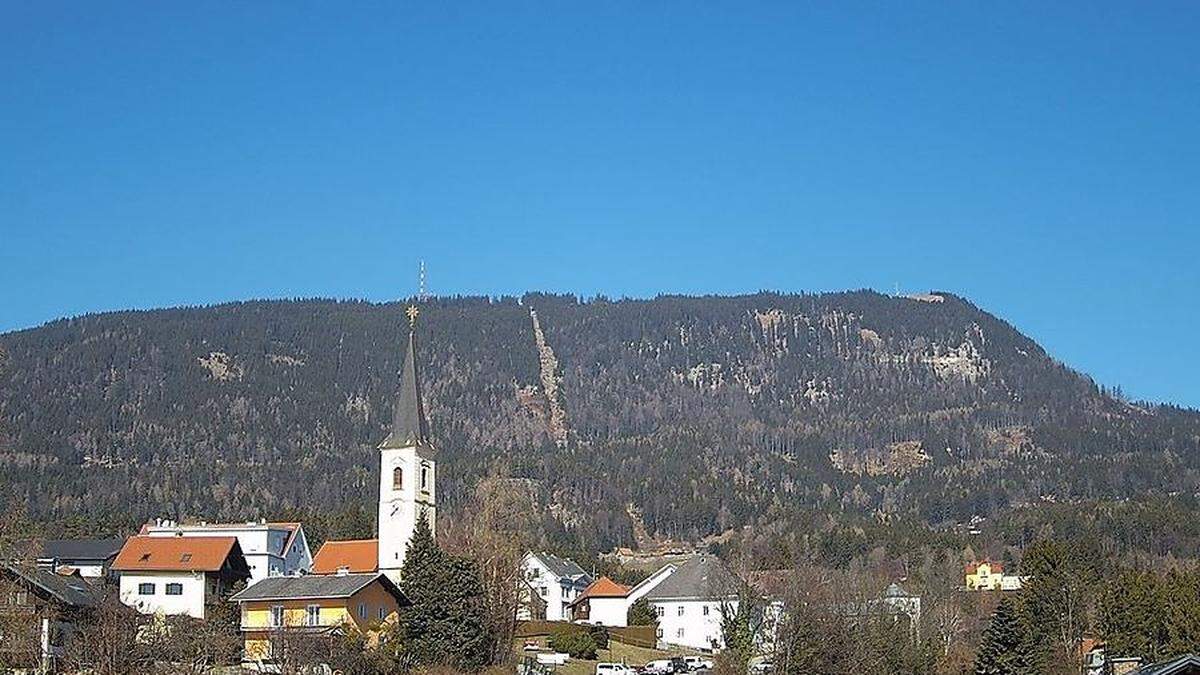 Blick von Radegund auf den Schöckl