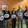 Die „Hauptis“ entschieden das Kegelturnier für sich
