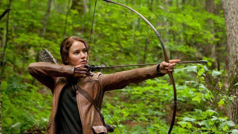 Die Tribute von Panem - &quot;Catching Fire&quot; ist der zweite Teil der Reihe (Jennifer Lawrence als Katniss)
