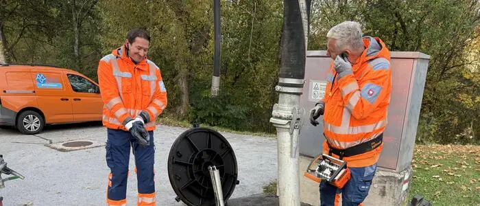 Der Mürzverband ist aktuell wöchentlich beim Pumpwerk in Krieglach im Einsatz