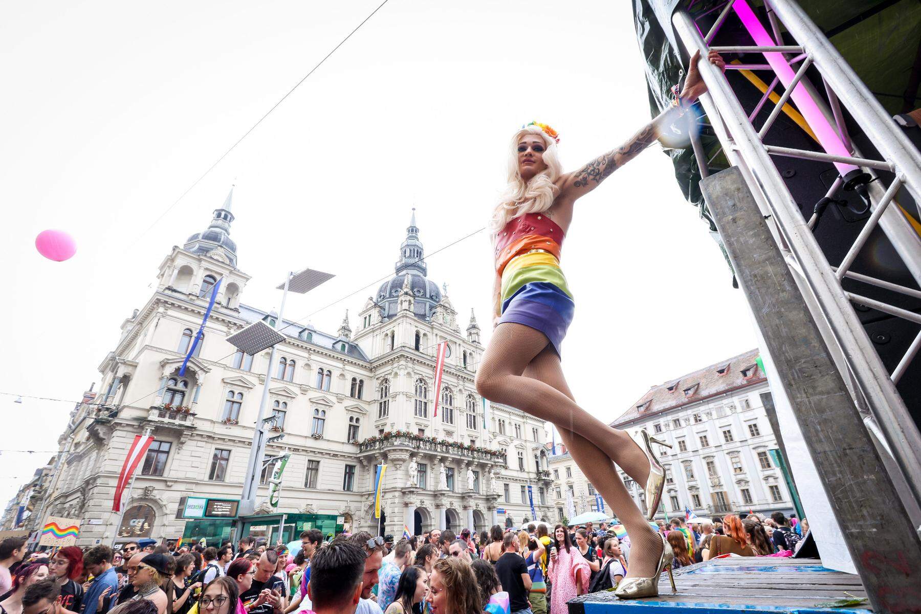 Ablauf, Öffis, Aftershowpartys: Heute steigt die CSD-Parade in Graz: Was man wissen muss