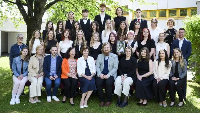 Für die einstigen Schüler der 5CW beginnt nun ein neuer Lebensabschnitt
