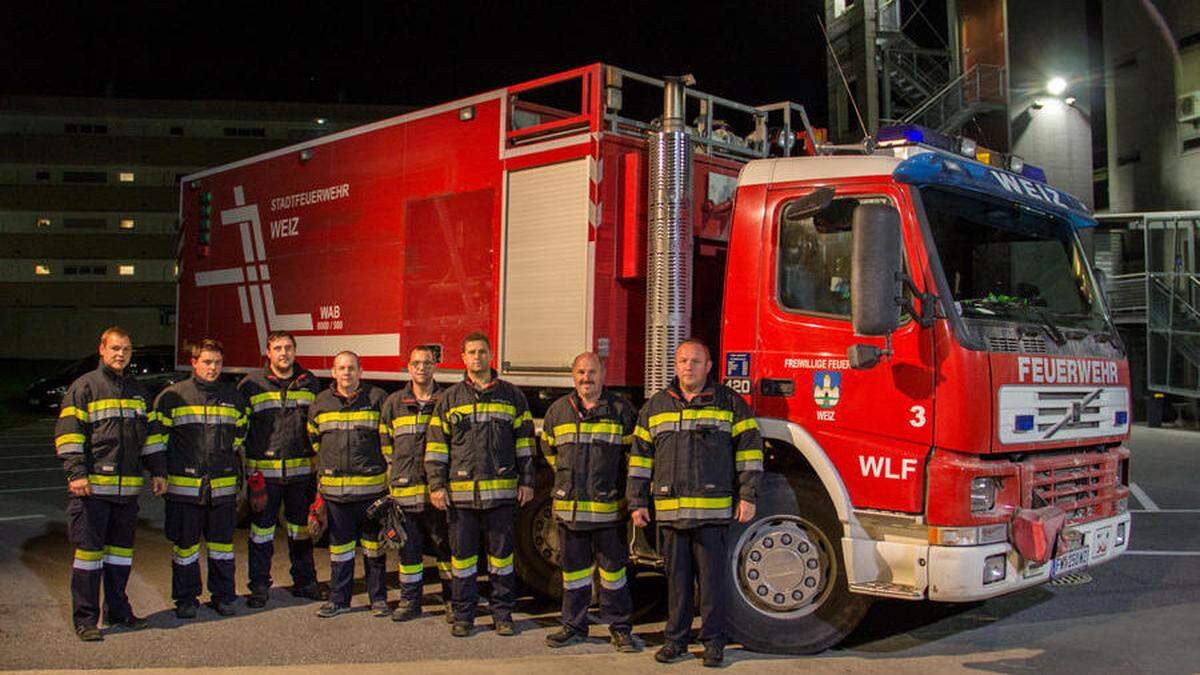 Markus Kreimer, Michael Berghofer, Gerhard Kreimer, Mario Belic, Mario Brunnhofer, Robert Schaffernack, Karl Feichter und Christian Lechner