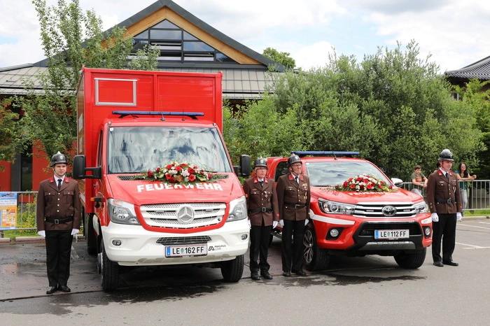 Die Freiwillige Feuerwehr Leoben-Stadt feierte an dem Tag außerdem noch ihr 150-jähriges Bestehen.