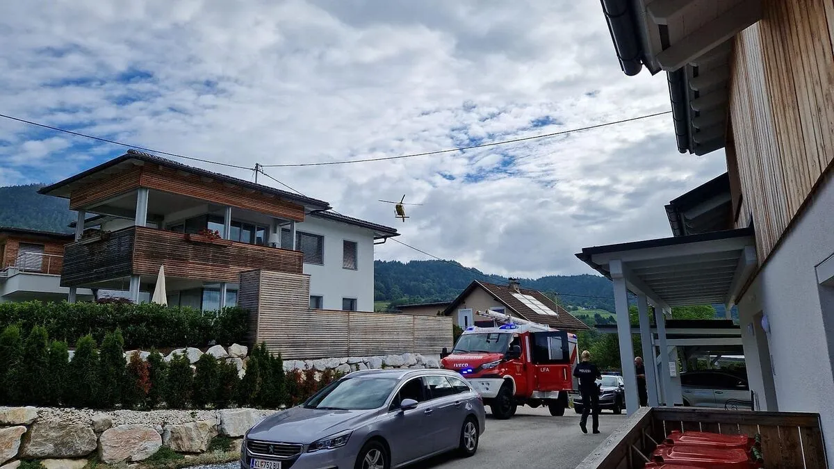 Sirenenalarm in Ludmannsdorf am Sonntag gegen 8.30 Uhr