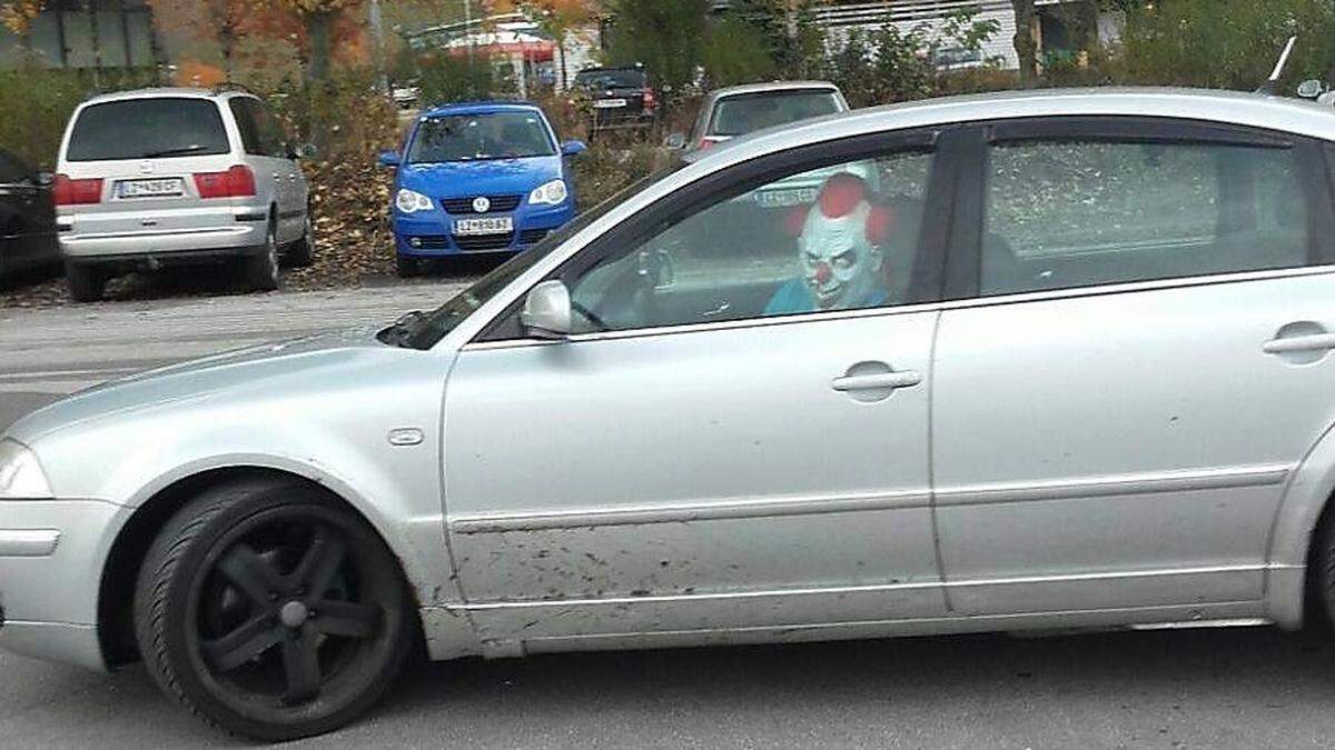 Am helllichten Tag fuhr &quot;Horrorclown&quot; durch Matrei