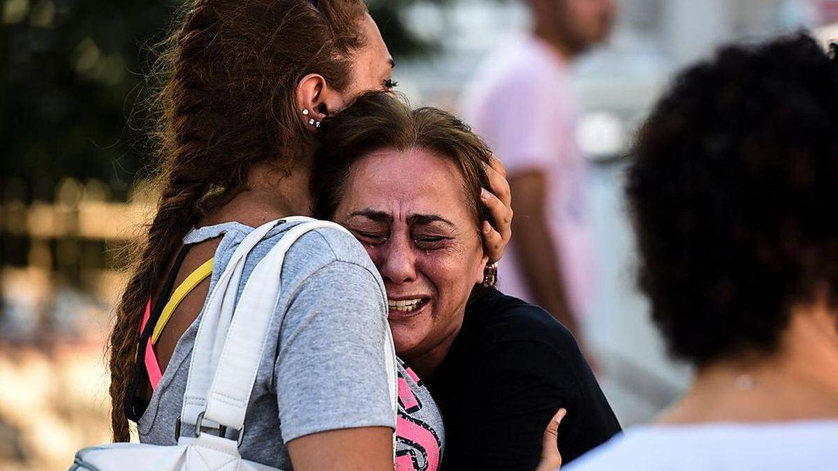 Bilder der Verzweiflung in der Türkei