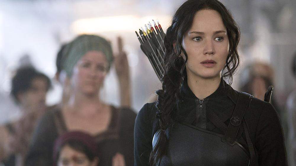 Jennifer Lawrence alias  Katniss Everdeen