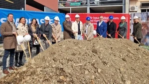 Spatenstich im Michaeliquartier