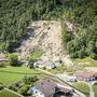 Zwei Häuser dürfen seit dem Unwetter und einem Felssturz 2023 weiterhin nicht betreten werden