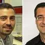 Erfolgreicher Wissenschafter Nikolaos Kostoglou und Lehrstuhl-Vorstand Christian Mitter