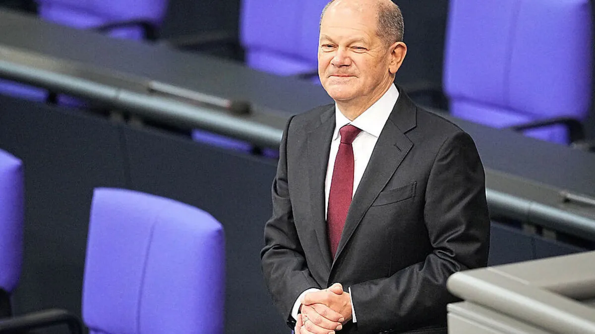Deutschlands neuer Kanzler Olaf Scholz