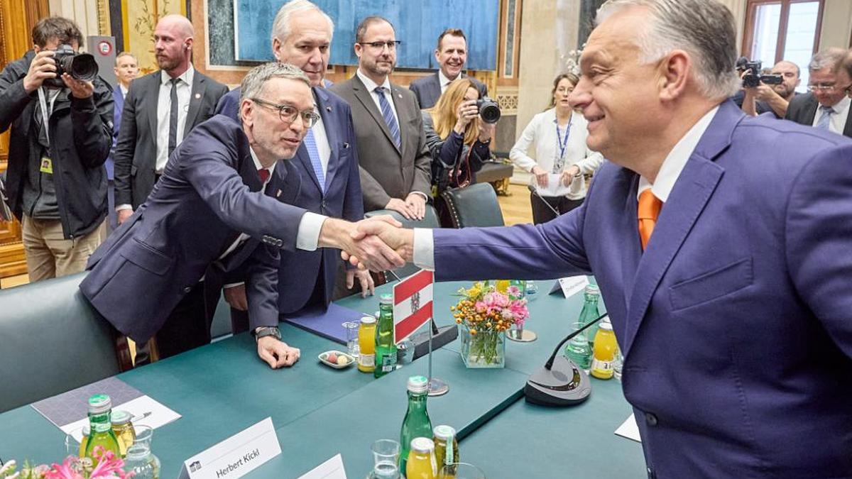 Kickl und Orbán am Donnerstag