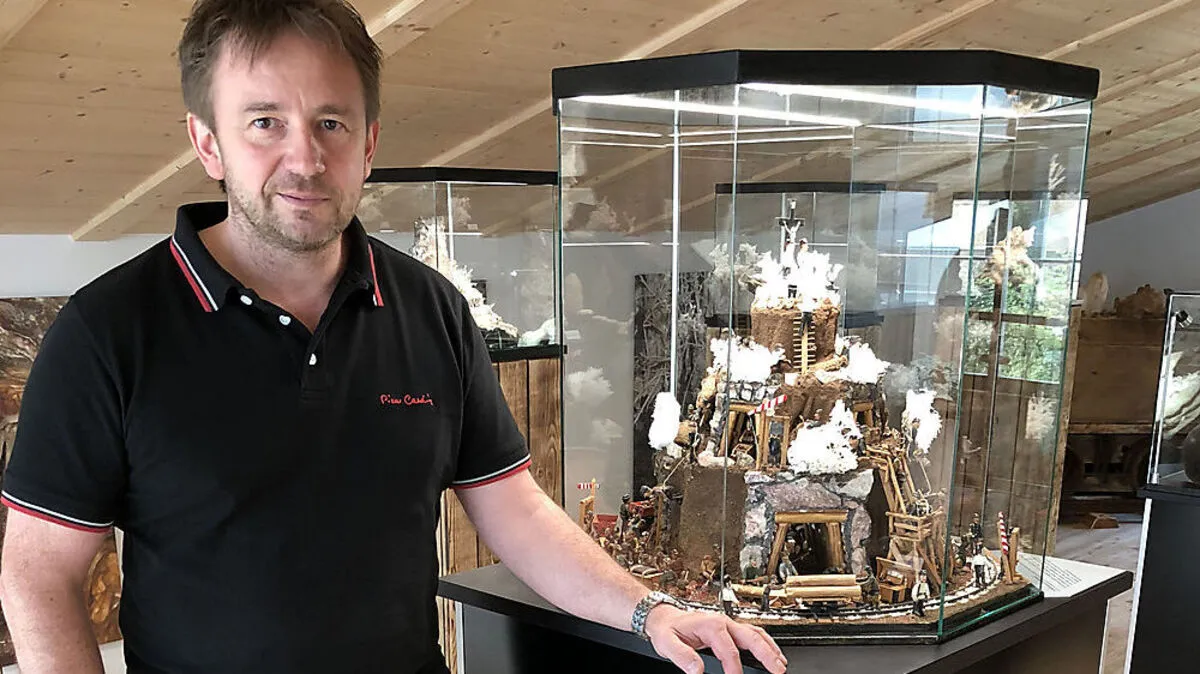 Franz Ritzinger sammelt seit seiner Kindheit Mineralien. Jetzt hat er sich den Traum vom eigenen Museum in Eisenerz erfüllt