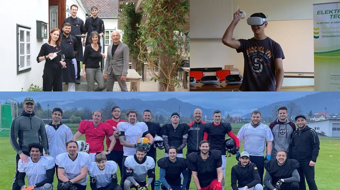 35 Jahre "Saziani", Virtual-Reality in der Berufsschule und die "Murtal Bulls"