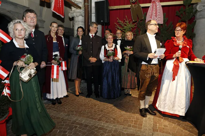 Die Mitglieder des Vereins "Pulcinella".