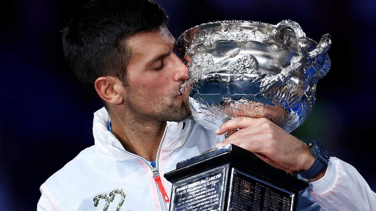 Jubelte wieder in Melbourne: Novak Djokovic
