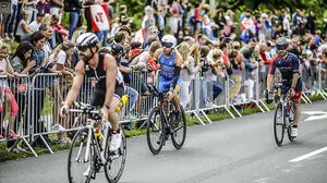 Viele Athleten und lange Strecken bedeuten auch einige Straßensperren