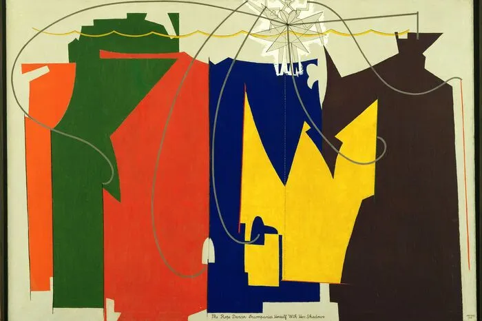Im ersten Raum dann ein Fokus auf den Zeichner und Maler Man Ray, der im bürgerlichen Namen Emmanuel Radnitzky hieß. Zu sehen sind nicht nur stark von Fauvismus und Kubismus beeinflusste Werke aus dem Jahr 1914, sondern auch wesentlich früher datierte technische Zeichnungen.