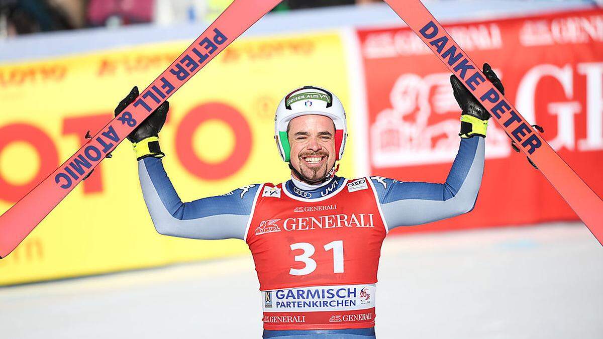 Peter Fill verabschiedete sich in Garmisch aus dem Weltcup-Zirkus. 